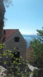 Almondhouse, stonehouse, seaview, big terace,Omis - 6