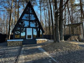 A-frame будиночок з чаном - 0