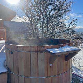 Hiver & bien-être en montagne - Grand gîte - Sauna & bain nordique en option chez Ô JurassiK - 0