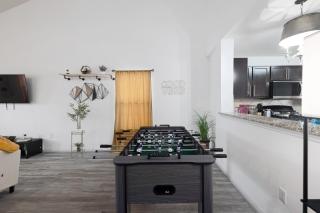 Kitchen Foosball Fenced Yard Parking - 9