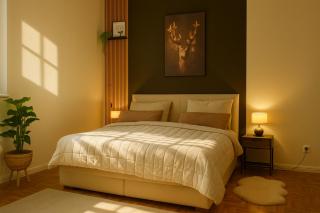 Winter-Lodge-Kaminfeuer & Waldidylle, nähe Pullmann City Weihnachtswelt - 1