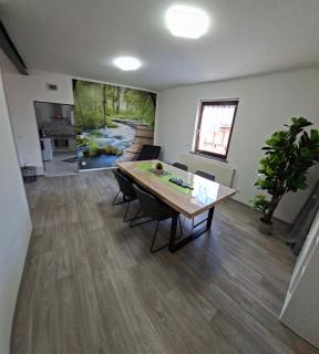 Modernes Appartement 5 km von Erfurt, mit Kaffeevollautomat, TV, WLAN, Boxspringbett, Schlafsofa und Einkaufsmöglichkeiten, sehr gute Anbindung zur A71 und A4, kostenloser öff Parkplatz für PKW und Transporter - 8