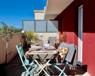 T2 tout équipé, grande terrasse et parking - 6