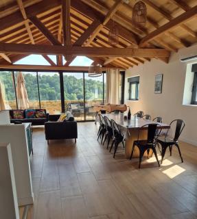 Aubié superbe propriété pour 20 avec piscine - 8