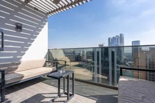 MAG318, Modern Studio Apartment with Great Amenities and Canal View, 5min Walk to Dubai Mall - Dubái - 5