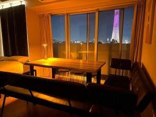 Amazing Tower view 3bed 5ppl 駅徒歩5分 24Hコンビニ,スーパー至近 - 0