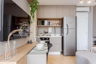 Oxy 77 Batel - Home Club com piscina, academia, lavanderia, gocoffee - 9