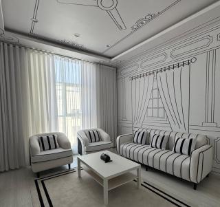 2D Experience Painting feeling 1BR - 1