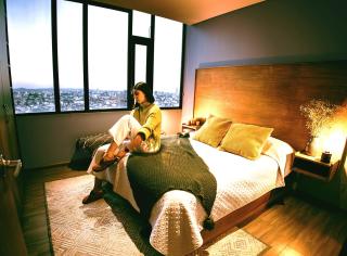 Volcano View Loft, Puebla Skyline1801 - 7