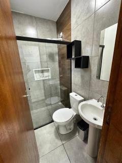 Studio charmoso completo com ar - 4