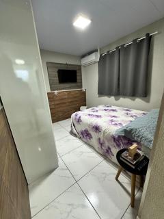 Studio charmoso completo com ar - 3