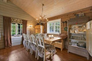 Cabin Between Mountain And Forest - 1