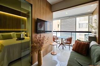 Ap até 4 hóspedes, Frente Praia, Varanda, na Barra de Ondina , de Frente para o Circuito do Carnaval, Jr Catito - 8