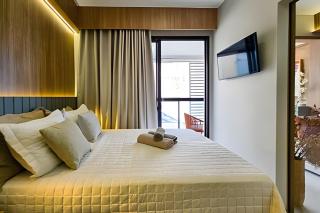 Ap até 4 hóspedes, Frente Praia, Varanda, na Barra de Ondina , de Frente para o Circuito do Carnaval, Jr Catito - 7