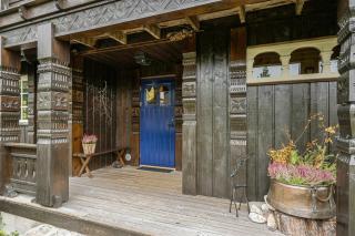 Cabin Between Mountain And Forest - 5