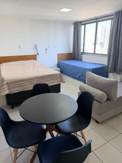 Flat completo BOA VIAGEM - 3 min da praia - 9