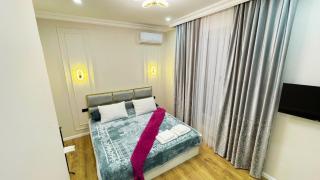 ЖК Capital City евродвушка апартамент, светлая и уютная, рядом с ТРЦ Shymkent Mall и парком с музыкальным фонтаном Shymkent City - 4