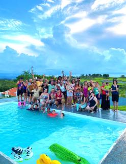 Espaço Mattigor, Chácara mil m2, piscina grande com prainha e vista deslumbrante - Caçapava - 9