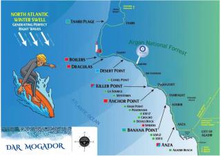 Dar Mogador Océan near Taghazout - Surf, colorful village - 7