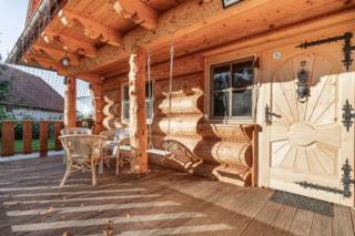 Log Cabin Chalets with Private Sauna - 9