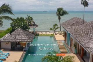 Beachfront 5Br Luxury Villa Sunsai Breakfast Incl - 0