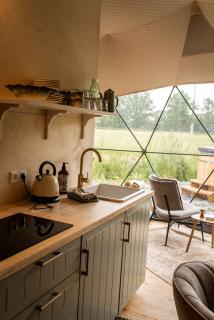 Nordic Dome met privé hottub - 5