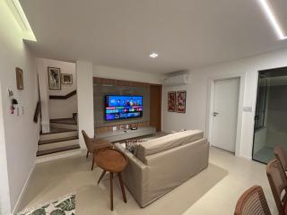 Casa com vista para o mar praia de Imbassai 3 quartos todos com suite e ar condicionado, 6 pessoas - 6