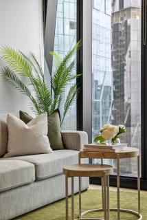 Designer 1BR Sofa Bed in Aspire Skyline Views - 4