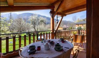 Chalet 8 personnes, face aux montagnes - 9