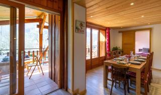 Chalet 8 personnes, face aux montagnes - 1