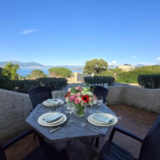Villa im Erdgeschoss mit Meerblick 2 Schlafzimmer Klimaanlage 350 Meter - 0