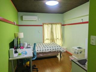 Single bed convertible to double bed room 401 near Naha International Street - 0