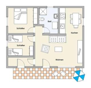 Haus 68 Bergblick Fewo 2 unten - 4