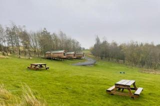 1-Bed Log Cabin in Parc Pen y Bryn Sleep 2 3 - 5