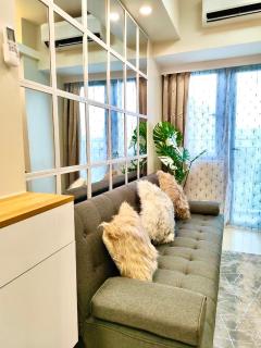 Scandi-Style & Organic condo Shore 3 MOA - Manille - 4