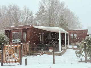 Rustiek Boschalet Sven Veluwe met Omheinde Tuin - 0