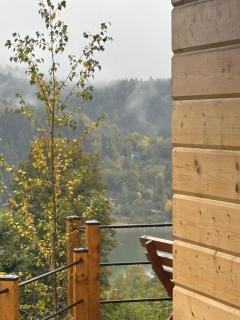 RUBIESZCZA domki z widokiem na jezioro, Bieszczady - 7