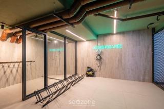 Acomodações completas em prédio com piscina a 270m da Praia da Barra - CAOa - 7