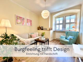GRÄFIN MARTHA MARIA - Apartment in der historischen Hinterburg Schlitz - mit Aufzug, Parkplatz, E-Ladestation & Garten - Fulda, Alsfeld, Bad Hersfeld 25-30 Min - Hunde willkommen - Schlitz - 7