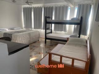 Suite com ar- condicionado em Guriri com Piscina - 0