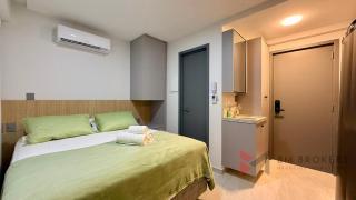 Flat pé na areia com varanda e vista mar - 6