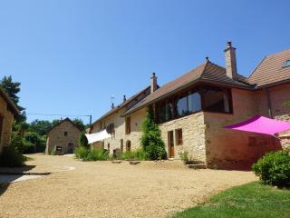 Gîte La grange des Hirondelles 15 personnes 5litsdoubles 5litssimples 1convertible chez MAYMARD Yannick à 28 route de la croix forêt à ANTULLY réf à Gîte de France G2005 Corps de ferme entièrement rénové de bon standing - 0