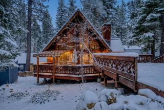 Tranquil Tahoe A-Frame Walk to Beach - 7