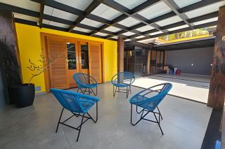 Recanto Sabiá, Área gourmet climatizada, piscina - 3