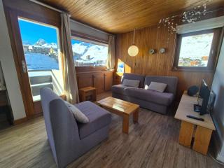 Appartement fonctionnel Skis aux pieds avec balcon à Tignes - FR-1-502-615 - 0
