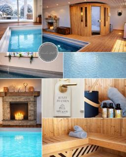 Suite4you Erlen,Moderne Suite Bodenseenah, privater Indoorpool ganzjährig beheizt, Sauna, Parkplatz & WLAN - 9