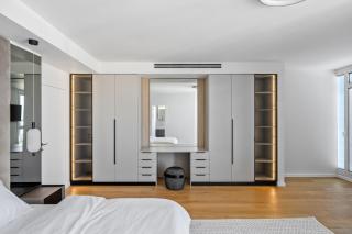 הקומה 27-פנטהאוז עוצר נשימה על חוף הים לנופשים להתארגנות כלות - 1