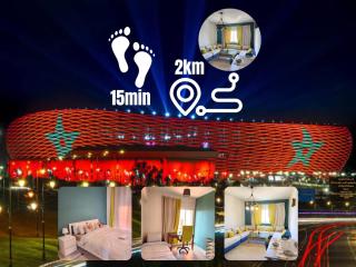 Bel appartement 5 min de Stade Prince Moulay Abdellah - 0