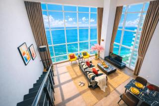 Panoramic Sea view 2BR Duplex High Floor George Town 203A Maritime Suite - 0