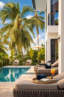 Villa Nomada Exclusive Modern Seaview Spa and Wellness Villa with Daily Housekeeping 5 Bedrooms Sauna Ice Bath and 20 Meter Private Saltwater Pool - 9